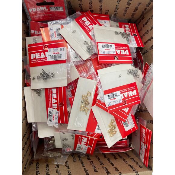 Bulk 5 Lbs Jewelry Making Supplies Beads Findings Clasps Lot #34 - Picture 3 of 5